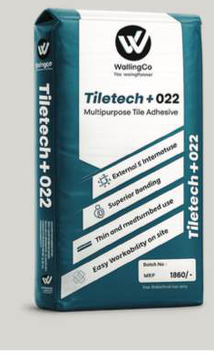 Tiletech 022 tile adhesive bag