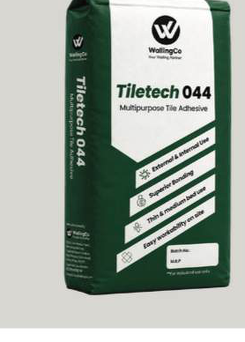 Tiletech 044 tile adhesive bag